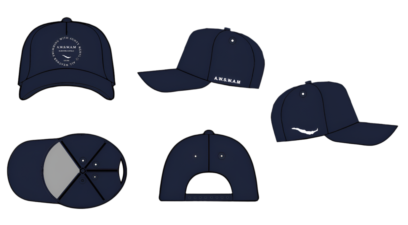 Baseball caps with woven logo